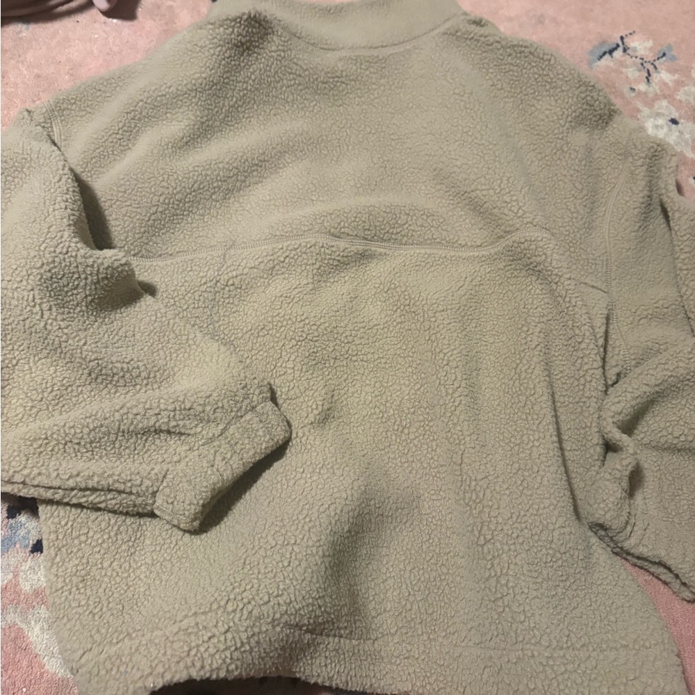 O'Neill Beige Zip-Up Fleece - Picture 5 of 8